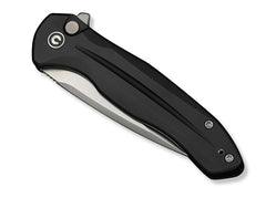 Briceag Button Lock Kitefin Black Aluminum CIVIVI- EDC, Robust