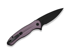 Briceag Button Lock Kitefin Purple Aluminum Black Stonewash CIVIVI- EDC, Fiabil