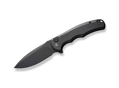 Briceag Button Lock Praxis Aluminum All Black CIVIVI- Flipper, Ergonomic
