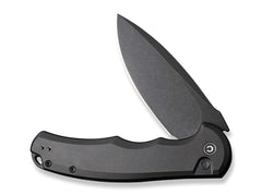 Briceag Button Lock Praxis Aluminum All Black CIVIVI- Flipper, Ergonomic