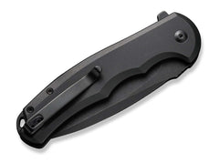 Briceag Button Lock Praxis Aluminum All Black CIVIVI- Flipper, Ergonomic
