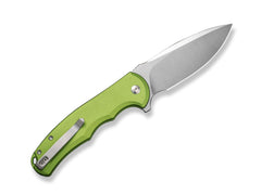 Briceag Button Lock Praxis Aluminum Green CIVIVI- Lama Nitro-V, Maner Aluminiu Verde