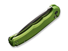 Briceag Button Lock Praxis Aluminum Green CIVIVI- Lama Nitro-V, Maner Aluminiu Verde