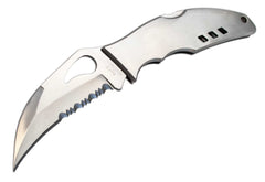 Briceag Byrd Crossbill Serrated Spyderco, Inc.- Lamă Parțial Zimțată, Design Exotic