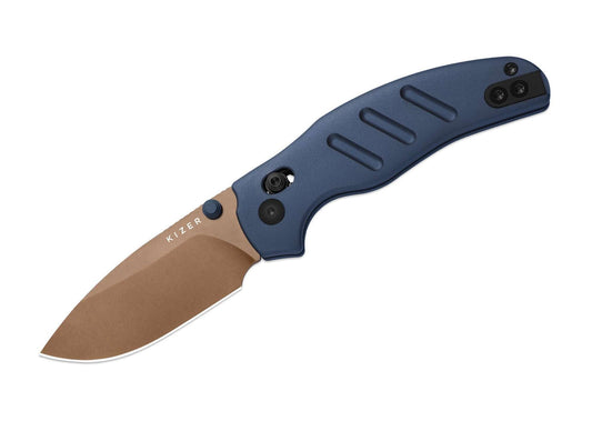 Briceag C01C 2.9 CD Kizer- Lama ELMAX, Maner Aluminiu
