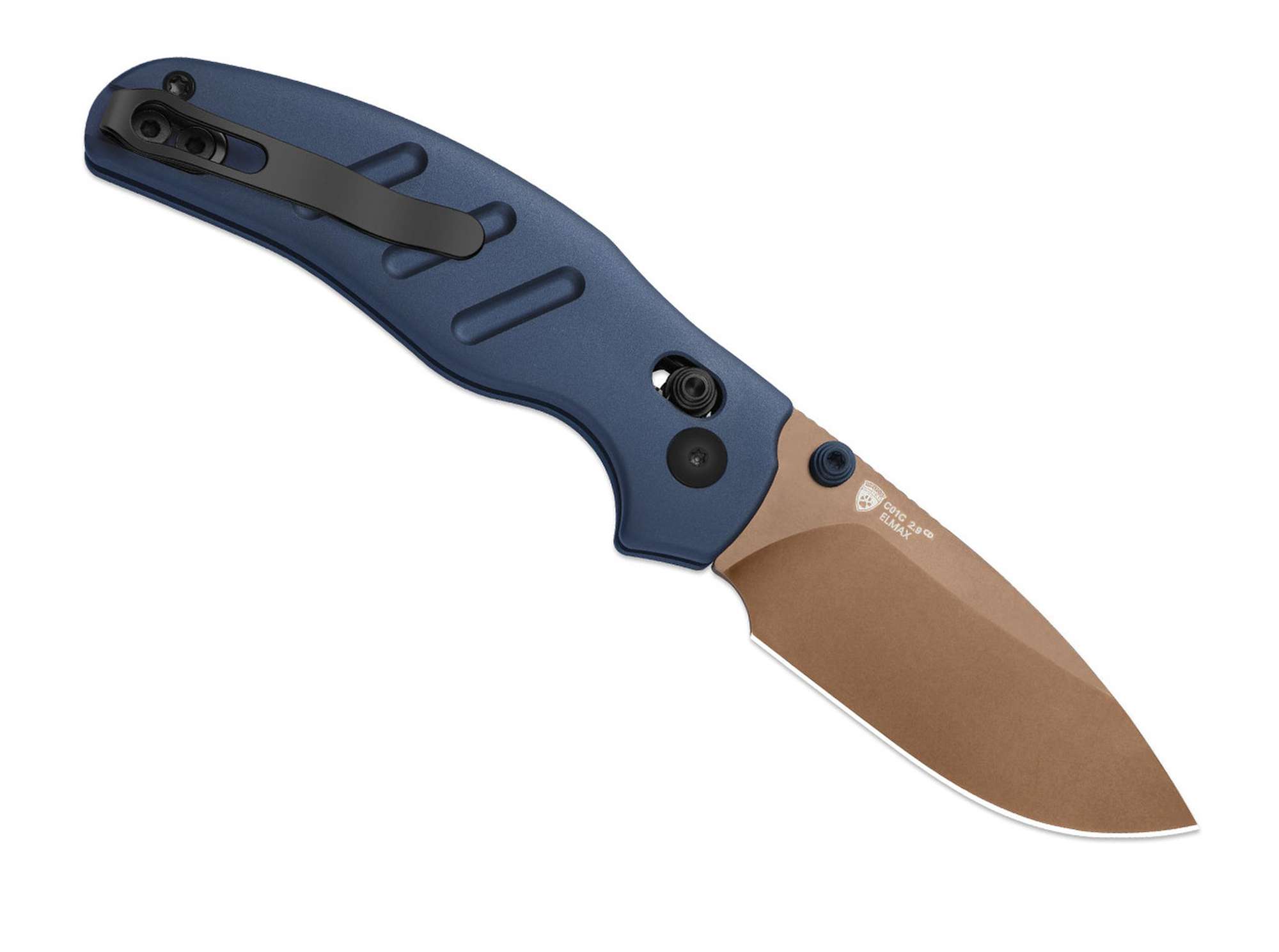 Briceag C01C 2.9 CD Kizer- Lama ELMAX, Maner Aluminiu