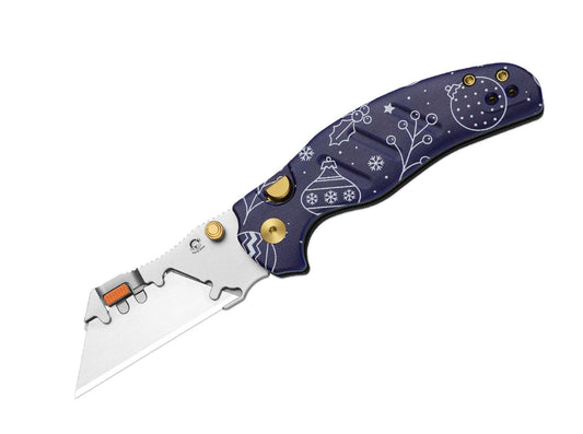 Briceag C01C 2.9 Purple G10 Sparkling Christmas Ornaments Kizer- G10, Buton