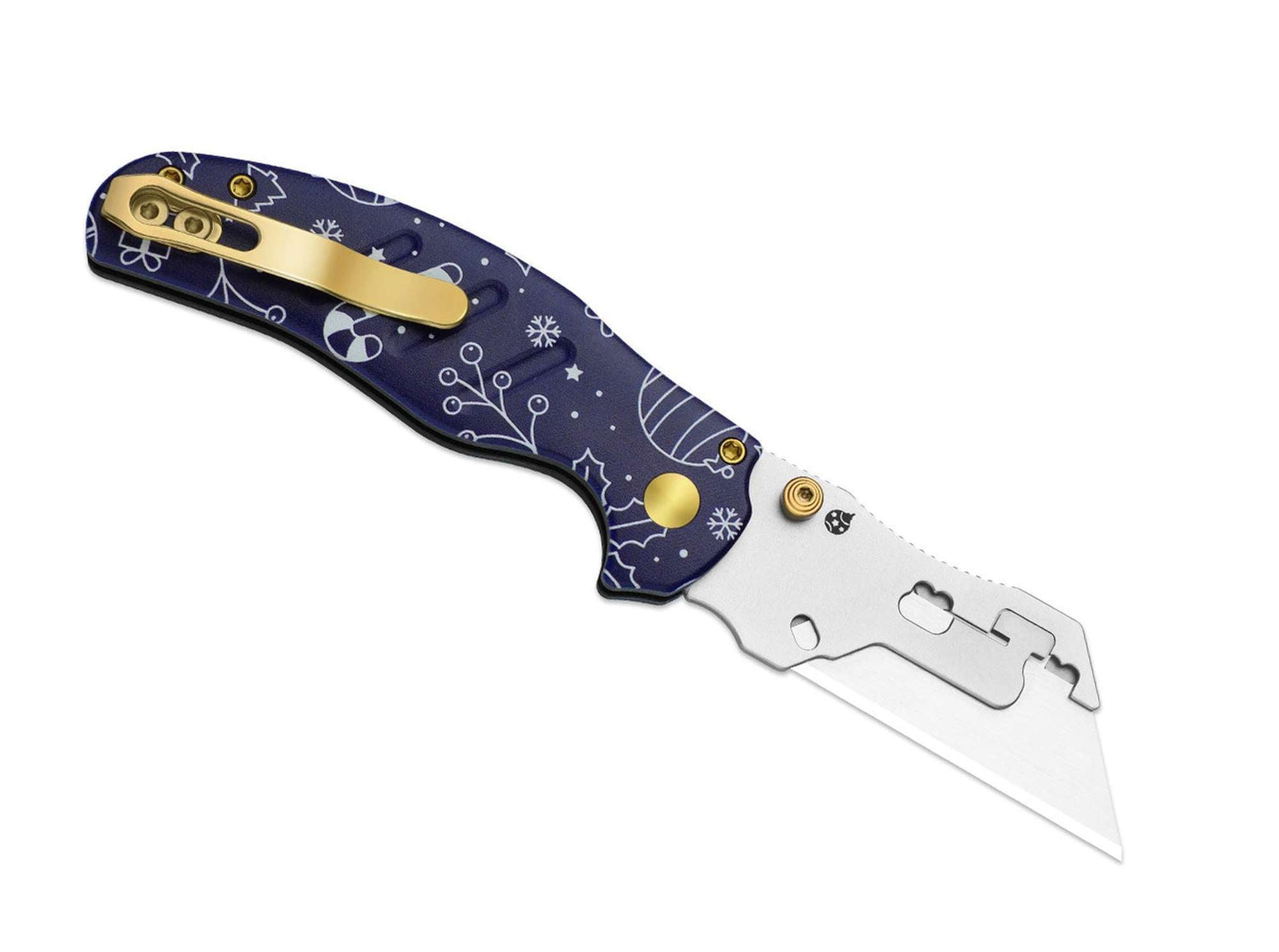 Briceag C01C 2.9 Purple G10 Sparkling Christmas Ornaments Kizer- G10, Buton