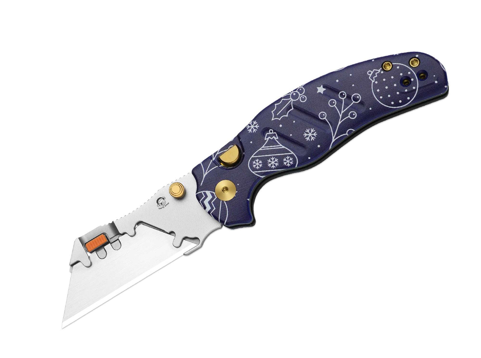 Briceag C01C 2.9 Purple G10 Sparkling Christmas Ornaments Kizer- G10, Buton