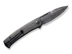Briceag Caetus CF Damascus CIVIVI- Lama Damasc, Maner Fibra de Carbon