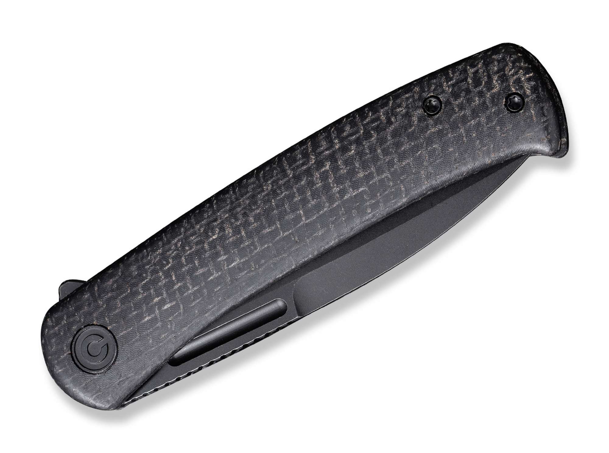 Briceag Caetus Micarta Black CIVIVI- Maner Micarta Negru, Lama Spearpoint