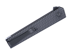 Briceag CEO Microflipper D2 Aluminum All Black CRKT- Design Slim, Lama D2