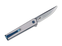 Briceag CEO Microflipper Droppoint CRKT- Design Ultra-subtire, Lama Droppoint