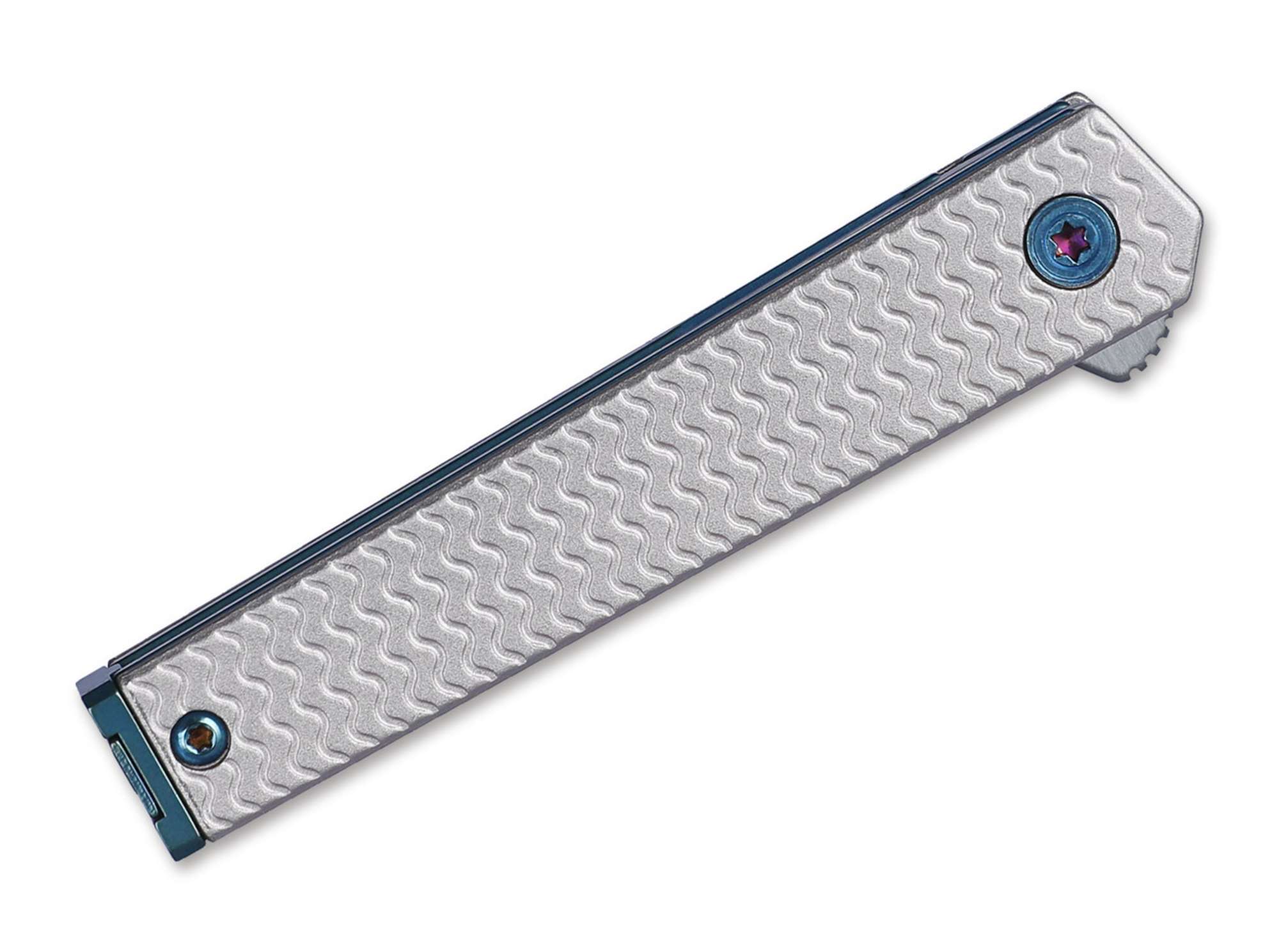 Briceag CEO Microflipper Droppoint CRKT- Design Ultra-subtire, Lama Droppoint