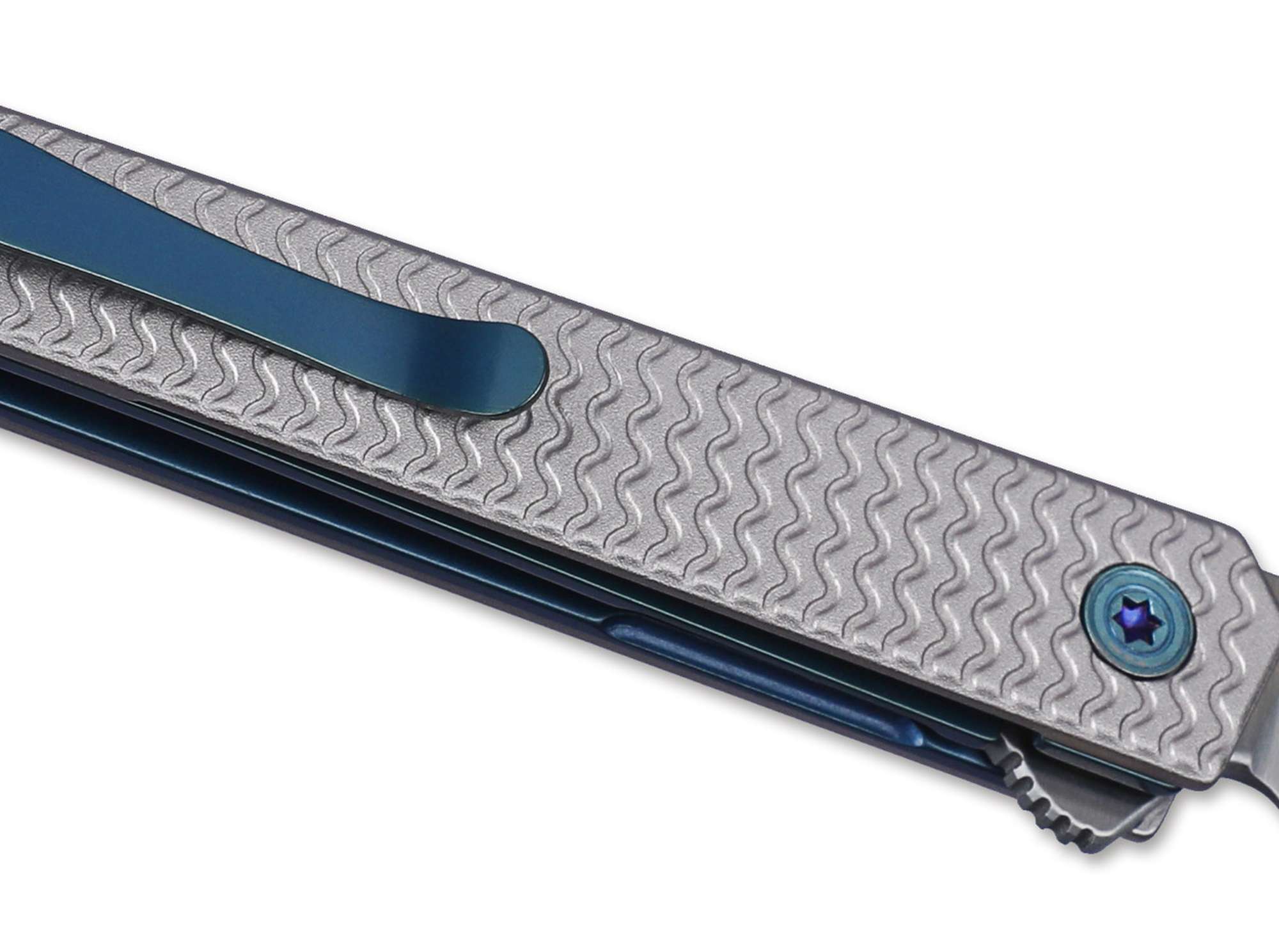 Briceag CEO Microflipper Droppoint CRKT- Design Ultra-subtire, Lama Droppoint