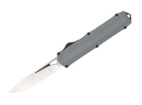 Briceag OTF Chameleon CobraTec Gri – Lamă M390 de 8,3 cm, Mâner Aluminiu - poza 1