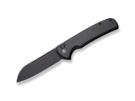 Briceag Chevalier II Aluminum All Black CIVIVI- Utilizare EDC, Lama Sheepfoot