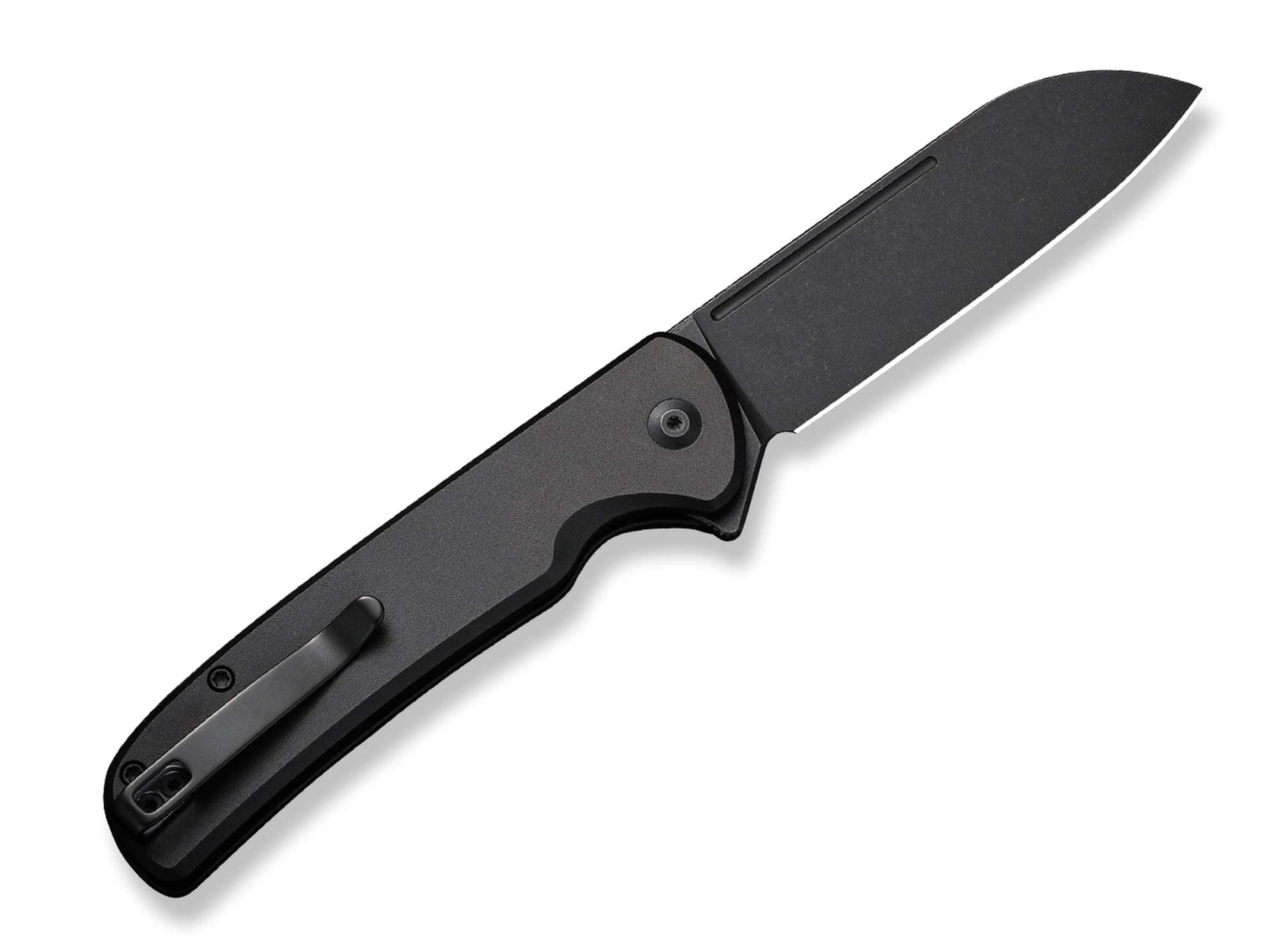 Briceag Chevalier II Aluminum All Black CIVIVI- Utilizare EDC, Lama Sheepfoot