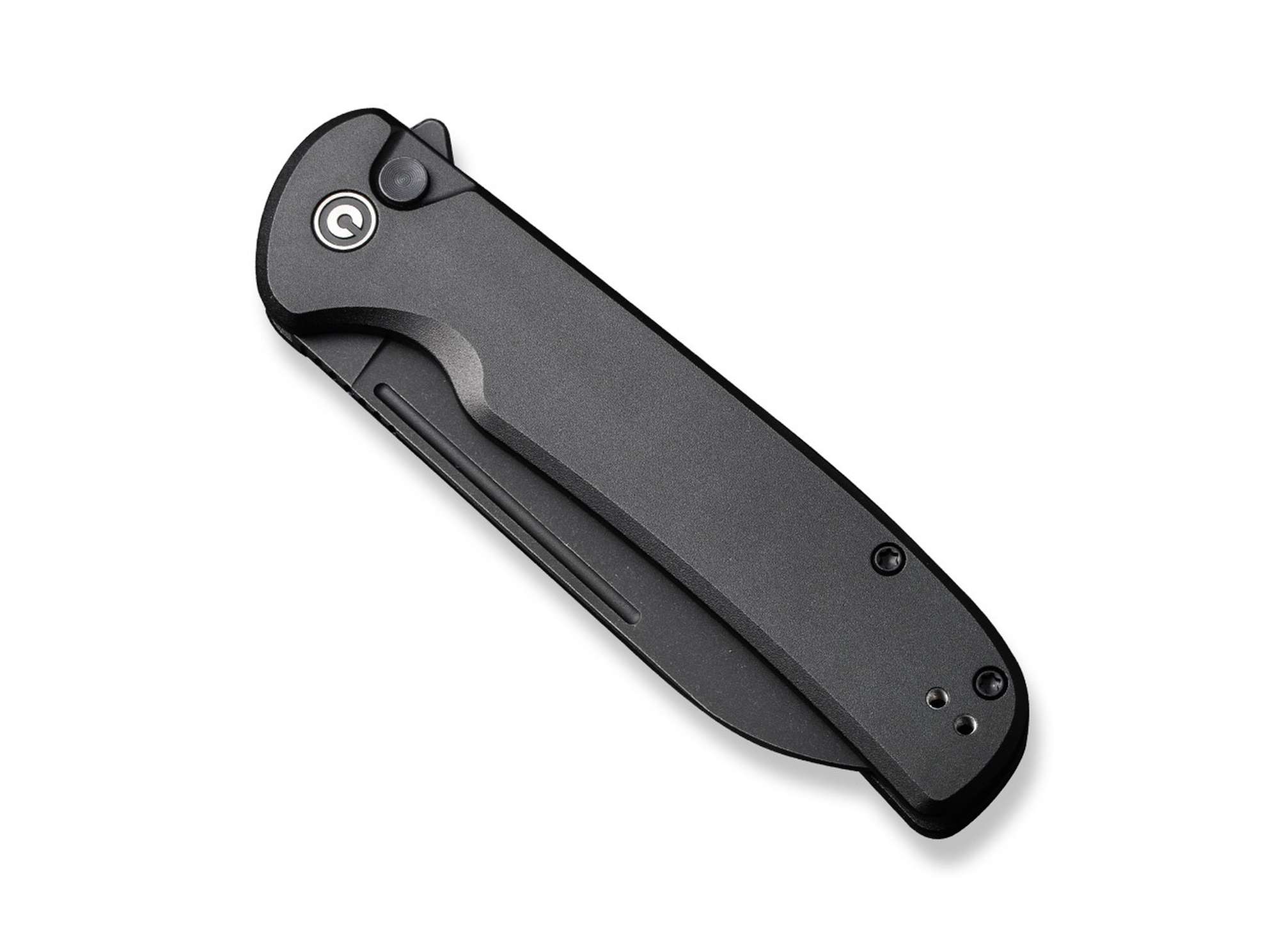 Briceag Chevalier II Aluminum All Black CIVIVI- Utilizare EDC, Lama Sheepfoot