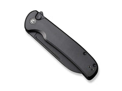 Briceag Chevalier II Aluminum All Black CIVIVI- Utilizare EDC, Lama Sheepfoot
