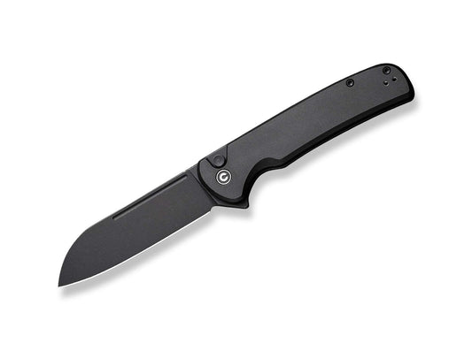 Briceag Chevalier II Aluminum All Black CIVIVI- Utilizare EDC, Lama Sheepfoot