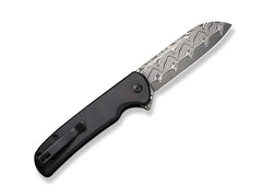 Briceag Chevalier II Aluminum Black Damascus CIVIVI- Lama Damascus, Utilizare EDC
