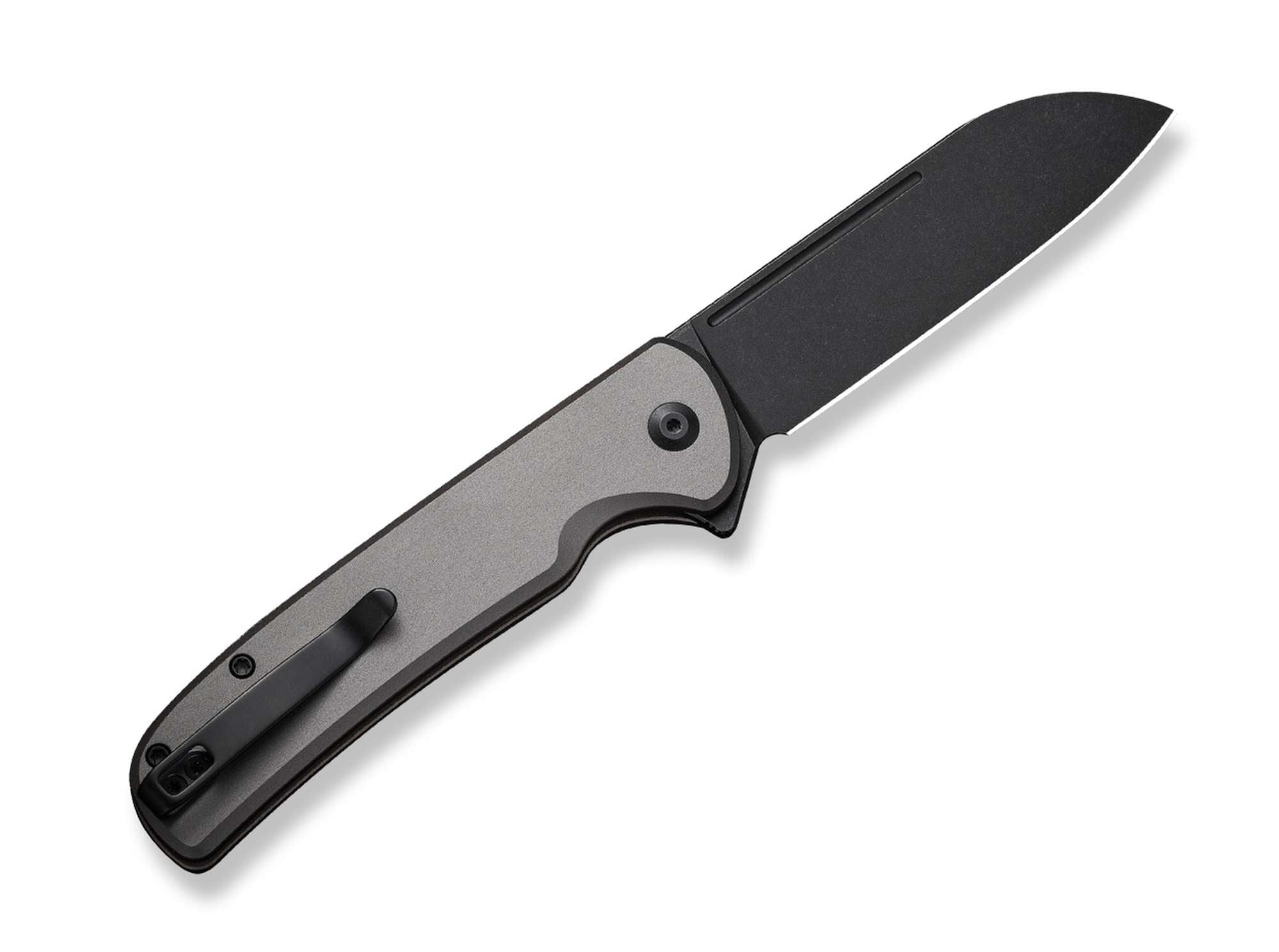 Briceag Chevalier II Aluminum Grey CIVIVI- Lama, Blocare Button Lock