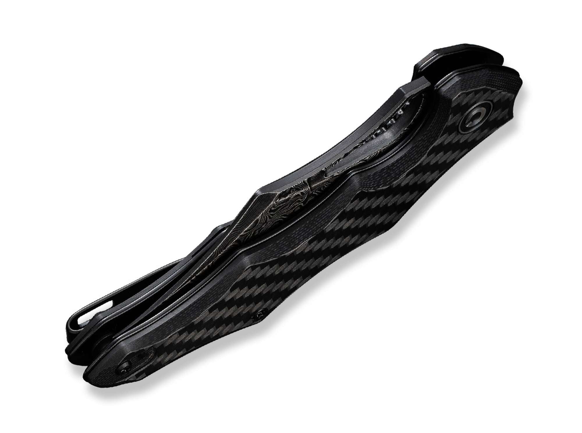 Briceag Chiro CF G10 Damascus CIVIVI- Lama Damasc, Maner G10