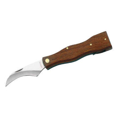Briceag Ciuperci Herbertz - Inox 420, Mâner Lemn, Pliabil