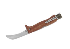 Briceag Ciuperci Herbertz - Oțel 440A, Lamă Pliabilă, Mâner Fag