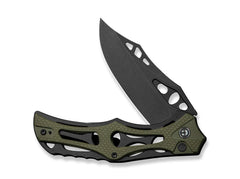 Briceag CIVIVI Biophase Nitro-V Black Aluminum G10 Green – Cuțit EDC Modern, Ușor și Extrem de Rapid