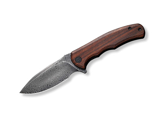 Briceag CIVIVI Mini Praxis Guibourtia Damascus – Cuțit EDC Elegant, Premium și Extrem de Atractiv