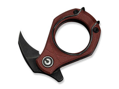Briceag CIVIVI Pyrus 14C28N G10 Burgundy – Cuțit EDC Ultra Compact, Elegant și Discret