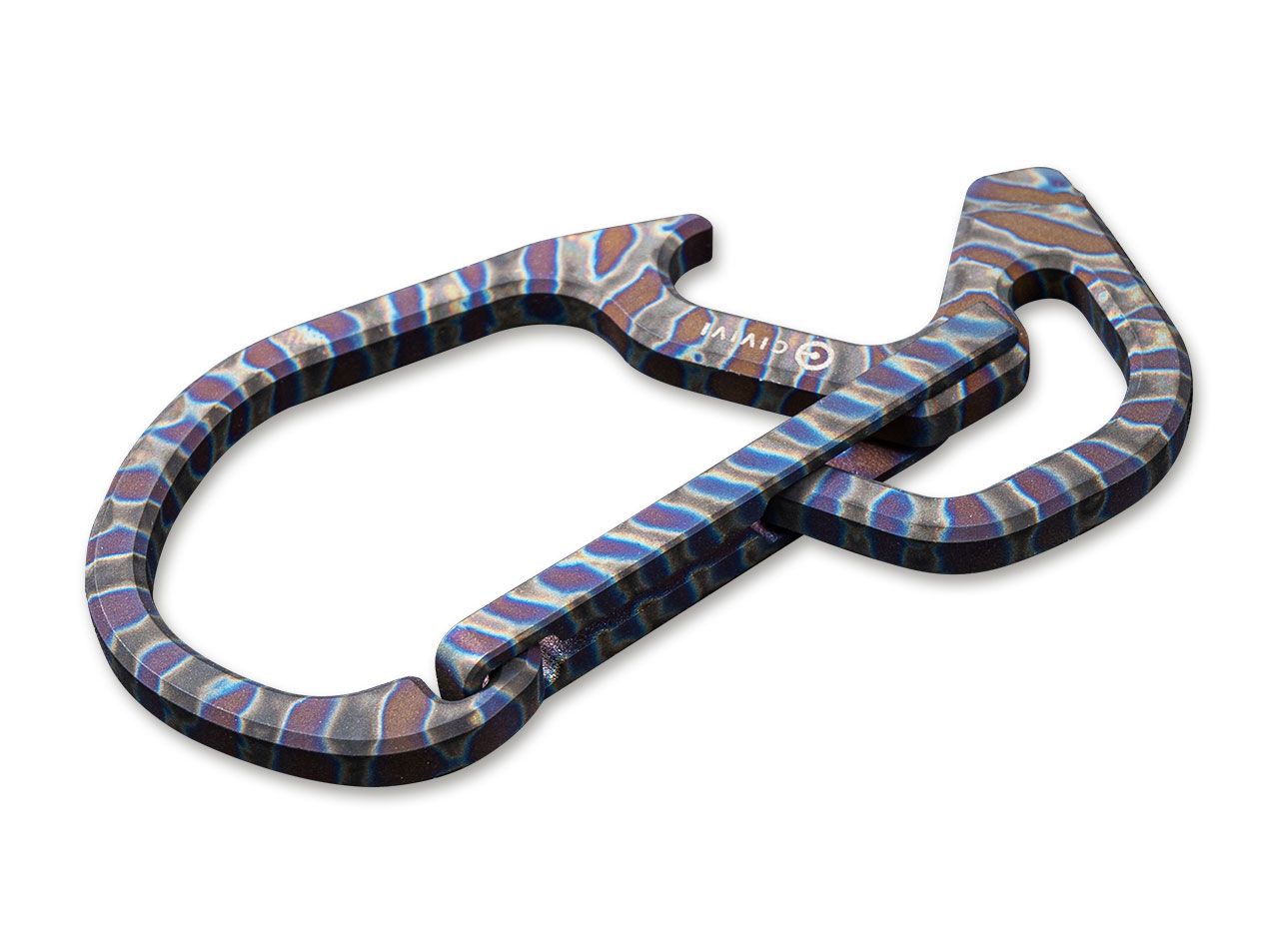 Briceag Click Flamed Titanium CIVIVI- Multifunctional, Titan Flamat