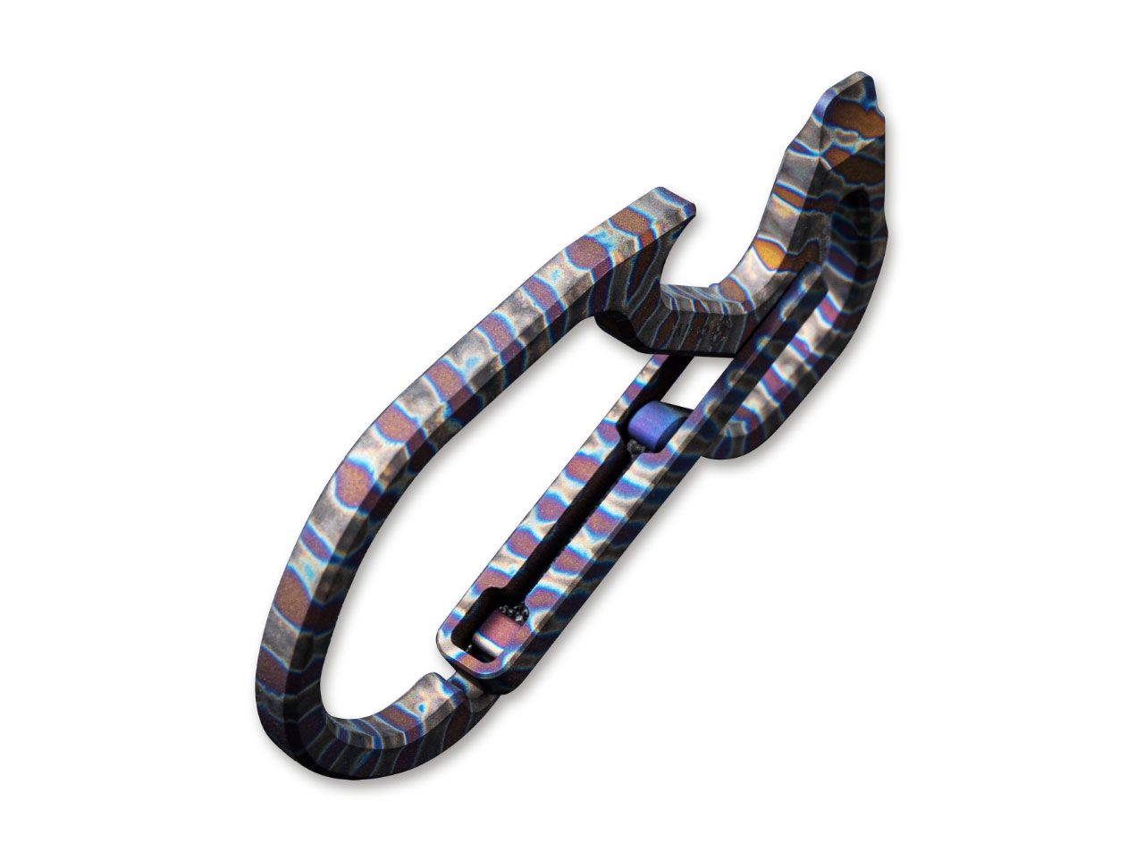 Briceag Click Flamed Titanium CIVIVI- Multifunctional, Titan Flamat