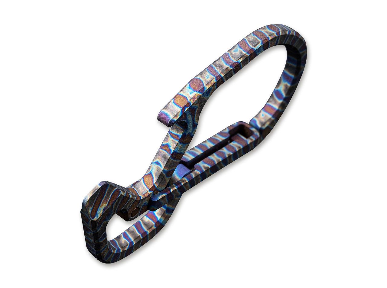 Briceag Click Flamed Titanium CIVIVI- Multifunctional, Titan Flamat