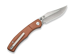 Briceag Clingman Nitro-V Micarta Brown CIVIVI- Lama Nitro-V, Maner Micarta Ergonomic