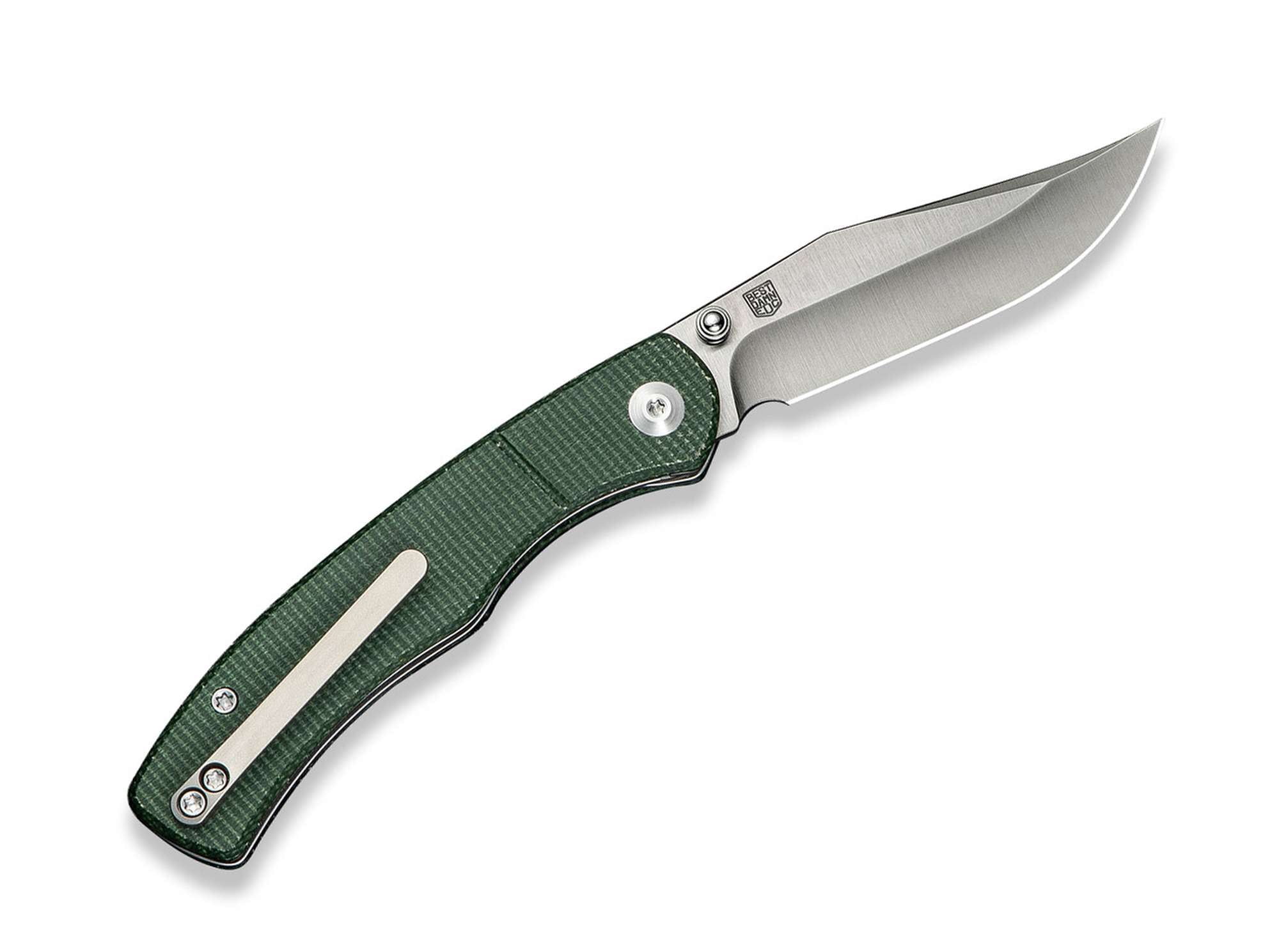 Briceag Clingman Nitro-V Micarta Green CIVIVI- Lama Nitro-V, Maner Micarta Verde