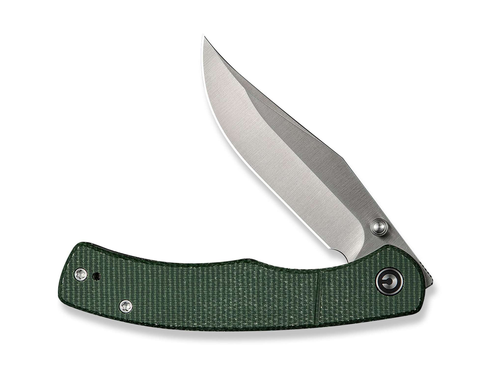 Briceag Clingman Nitro-V Micarta Green CIVIVI- Lama Nitro-V, Maner Micarta Verde