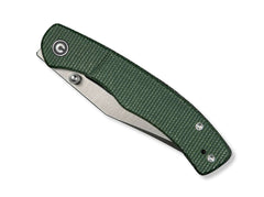 Briceag Clingman Nitro-V Micarta Green CIVIVI- Lama Nitro-V, Maner Micarta Verde