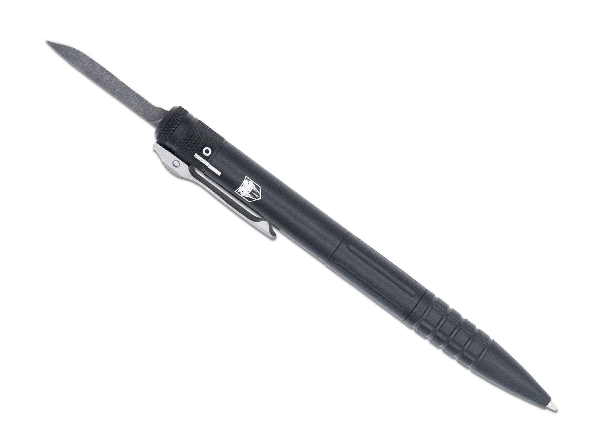 Briceag CNC OTF Pen Gen II Black CobraTec- Stilou Functional, Lama OTF D2