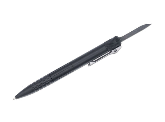 Briceag CNC OTF Pen Gen II Black CobraTec- Stilou Functional, Lama OTF D2