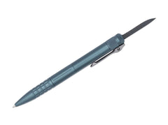 Briceag CNC OTF Pen Gen II Grey CobraTec- Functionalitate 2-in-1, Constructie Aluminiu CNC