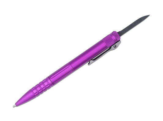Briceag CNC OTF Pen Gen II Purple CobraTec- Functie Pix, Deschidere OTF