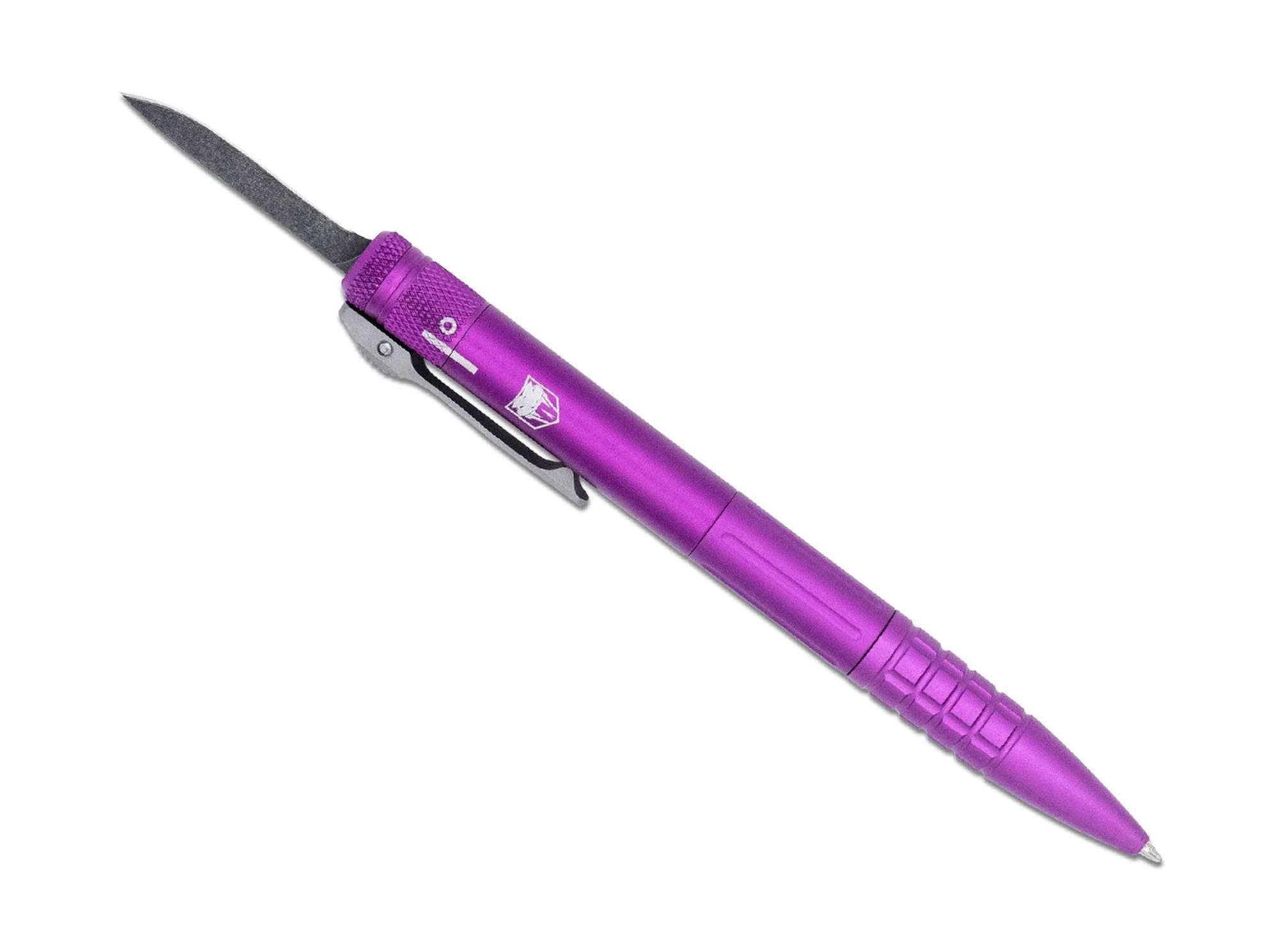 Briceag CNC OTF Pen Gen II Purple CobraTec- Functie Pix, Deschidere OTF