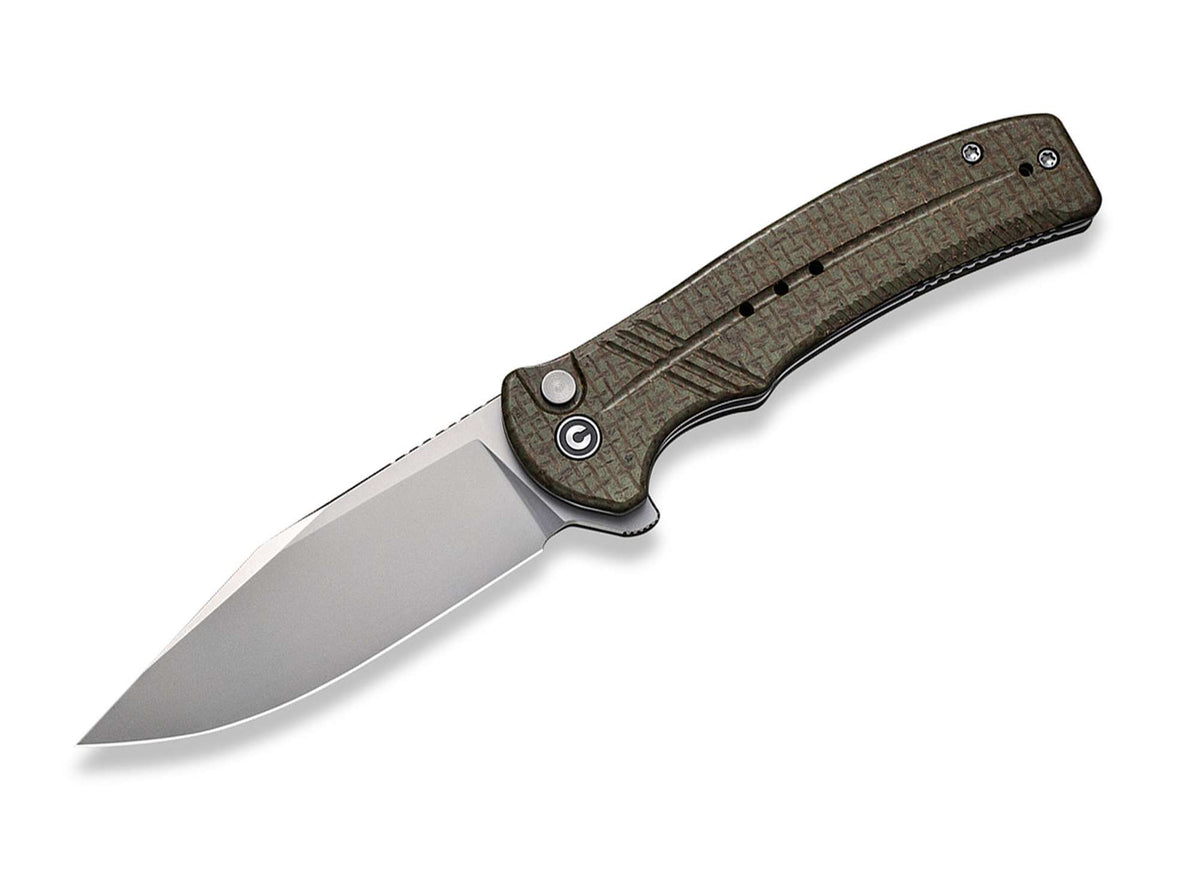 Briceag Cogent Micarta Green CIVIVI- Utilizare EDC, Maner Micarta Verde