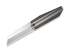 Briceag Collinear M390 Gray & Satin Ti WE Knife- Lama M390, Maner Titan