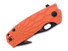Briceag Core Hunter Becut Orange FRN Fox Knives- Lama Carlig Pry, Maner Texturat FRN