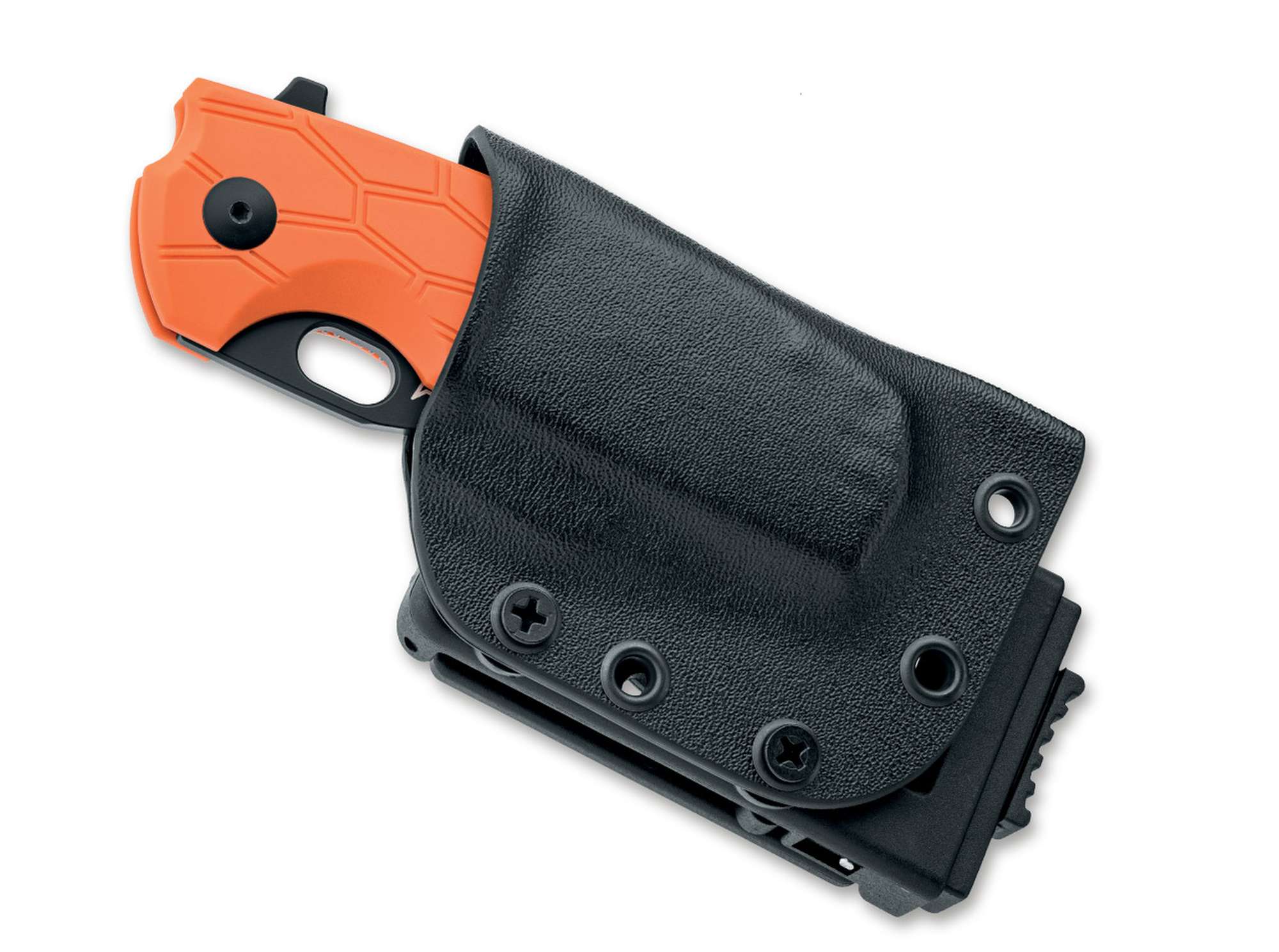Briceag Core Hunter Becut Orange FRN Fox Knives- Lama Carlig Pry, Maner Texturat FRN