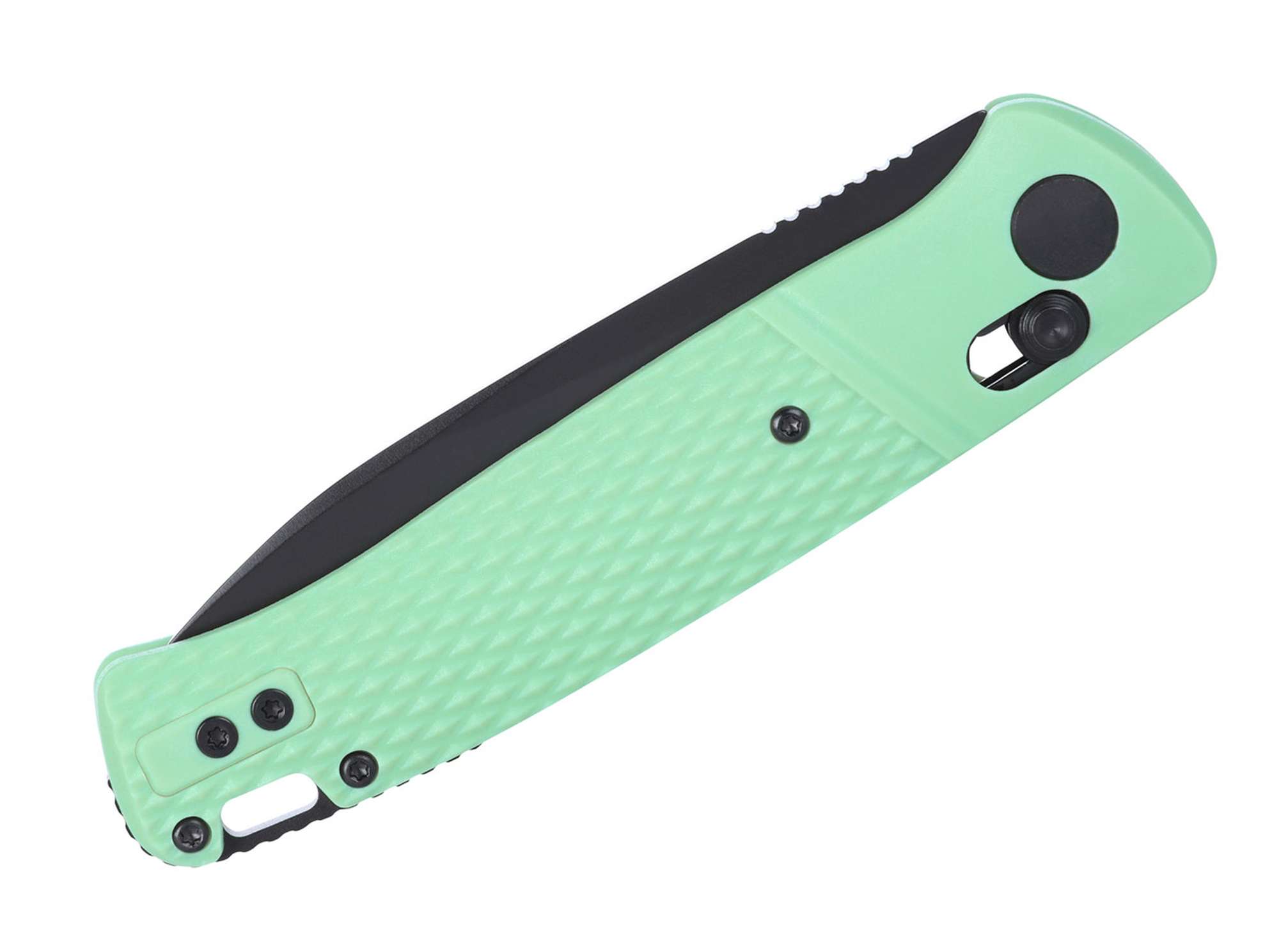 Briceag Counterpart Turquoise GRN CRKT- Deschidere Fluida, Blocare Crossbar